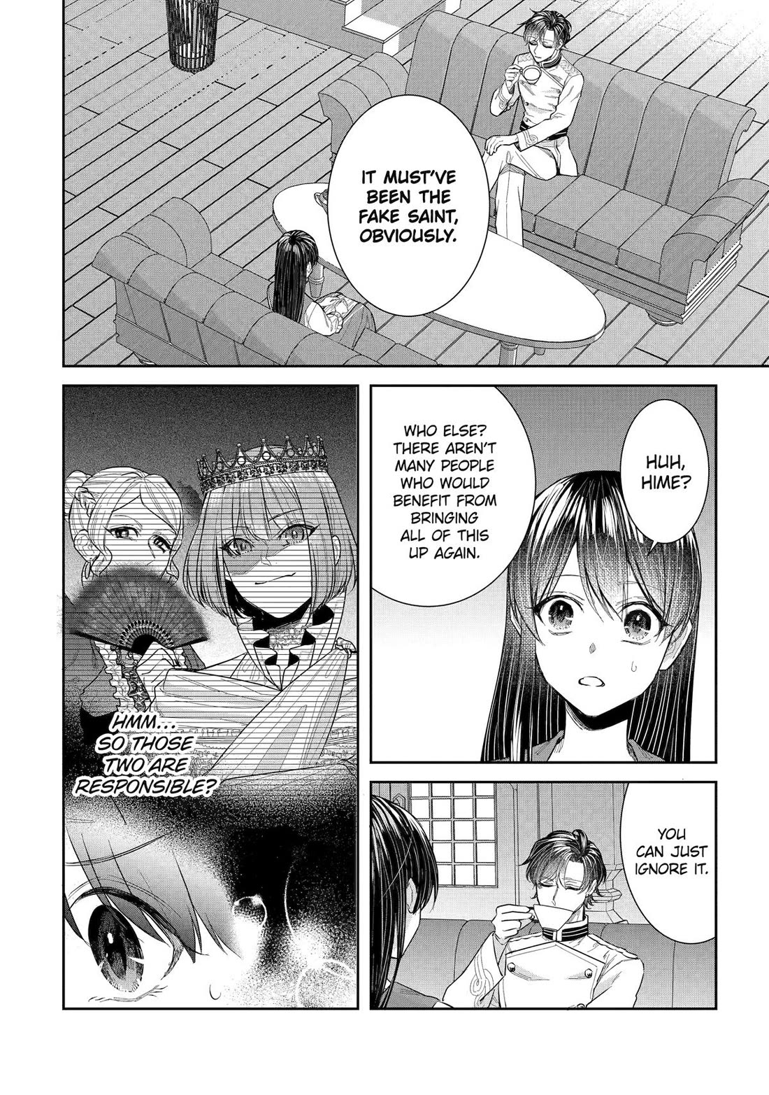 Seijo no Hazu ga, Douyara Nottoraremashita chapter 45 page 2