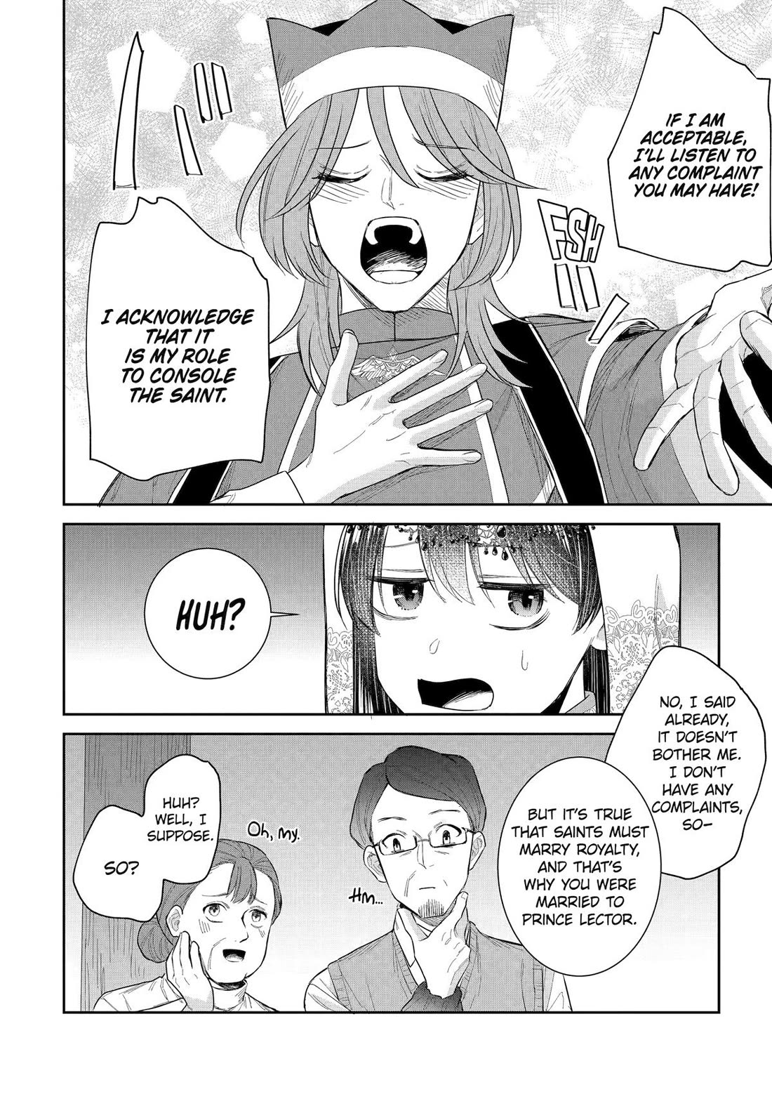 Seijo no Hazu ga, Douyara Nottoraremashita chapter 45 page 32