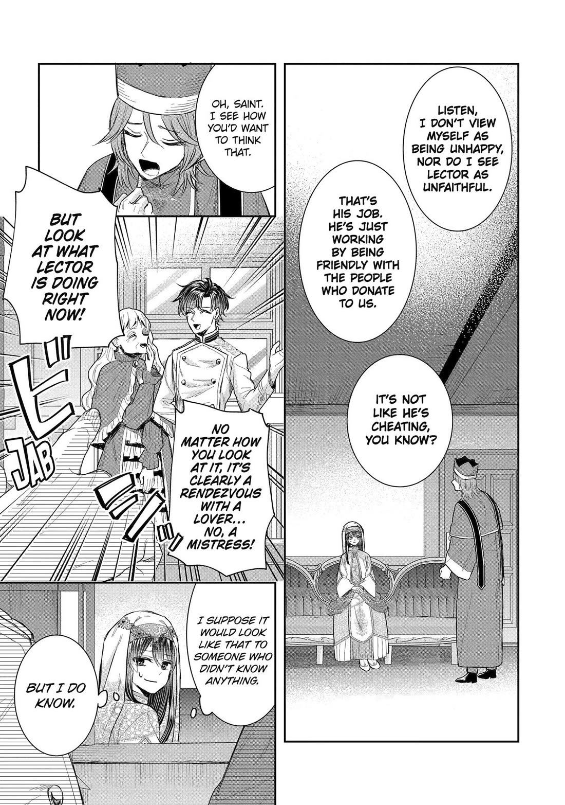 Seijo no Hazu ga, Douyara Nottoraremashita chapter 45 page 35