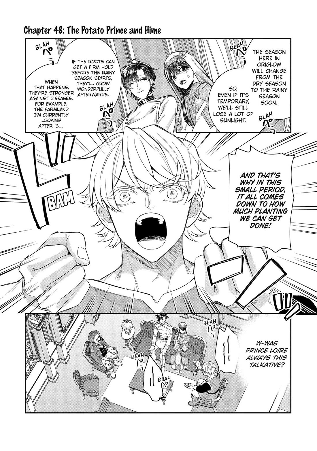 Seijo no Hazu ga, Douyara Nottoraremashita chapter 48 page 1