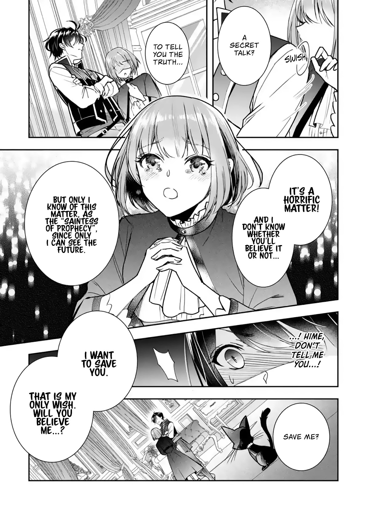Seijo no Hazu ga, Douyara Nottoraremashita chapter 5.2 page 5