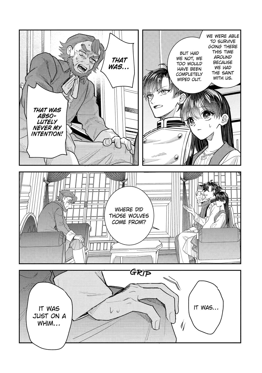 Seijo no Hazu ga, Douyara Nottoraremashita chapter 54 page 3