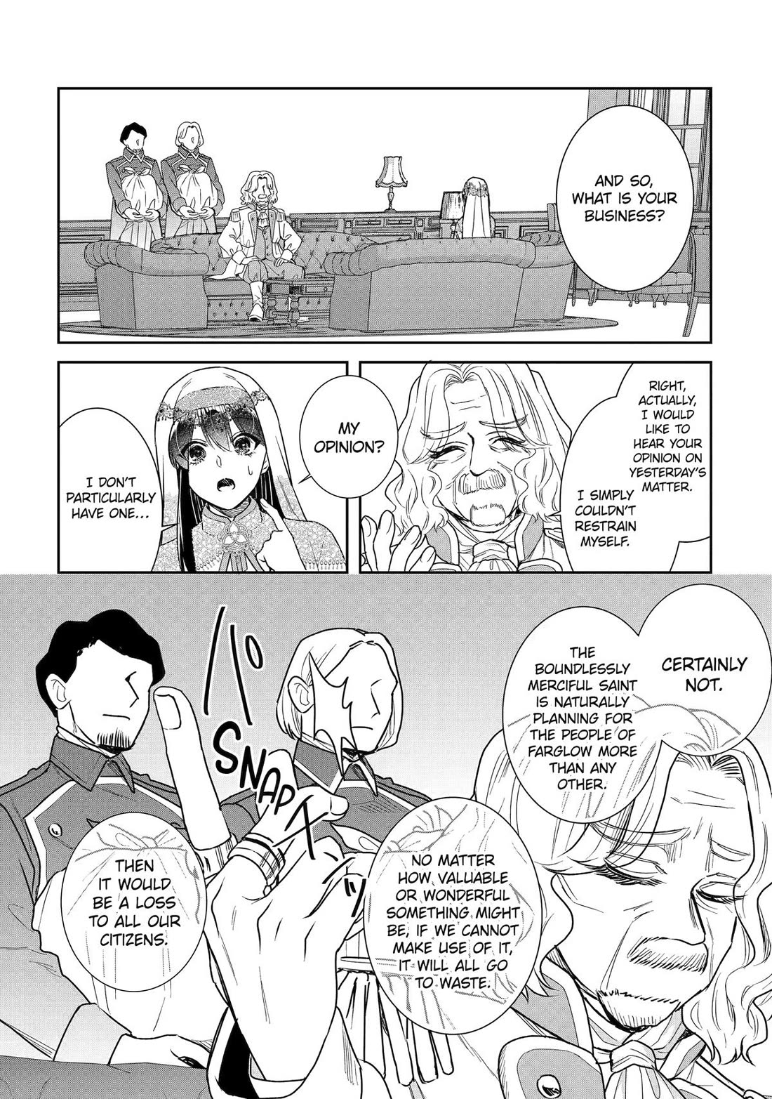 Seijo no Hazu ga, Douyara Nottoraremashita chapter 55 page 30