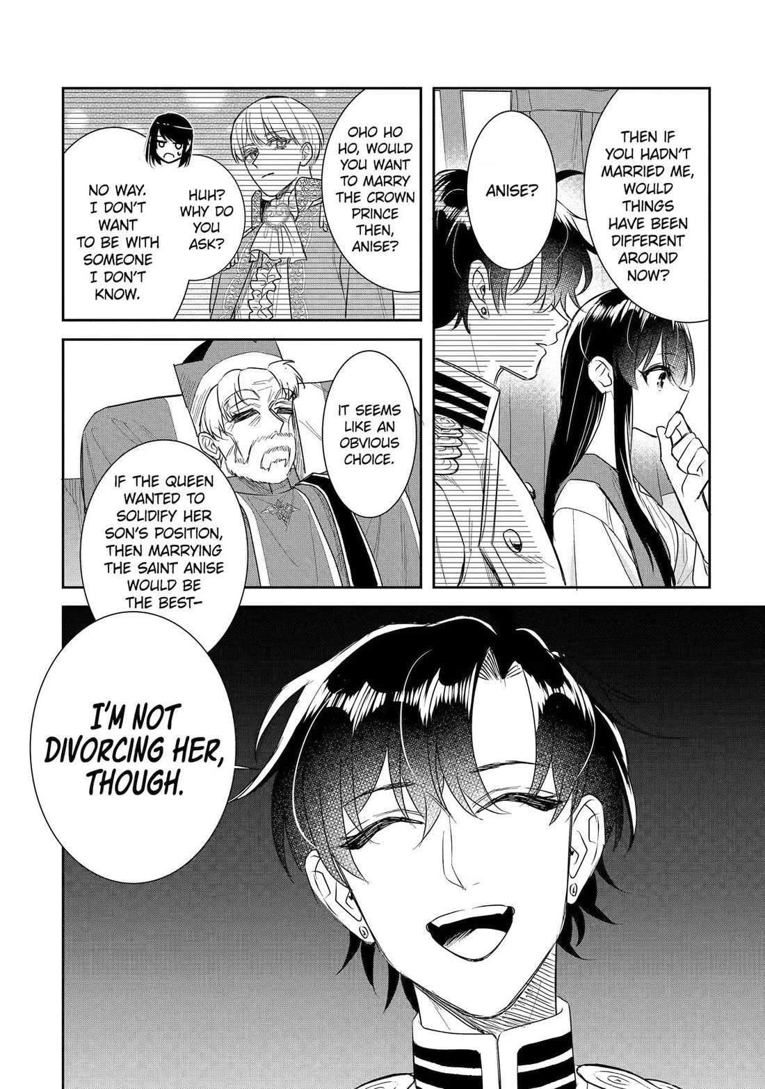 Seijo no Hazu ga, Douyara Nottoraremashita chapter 58 page 4