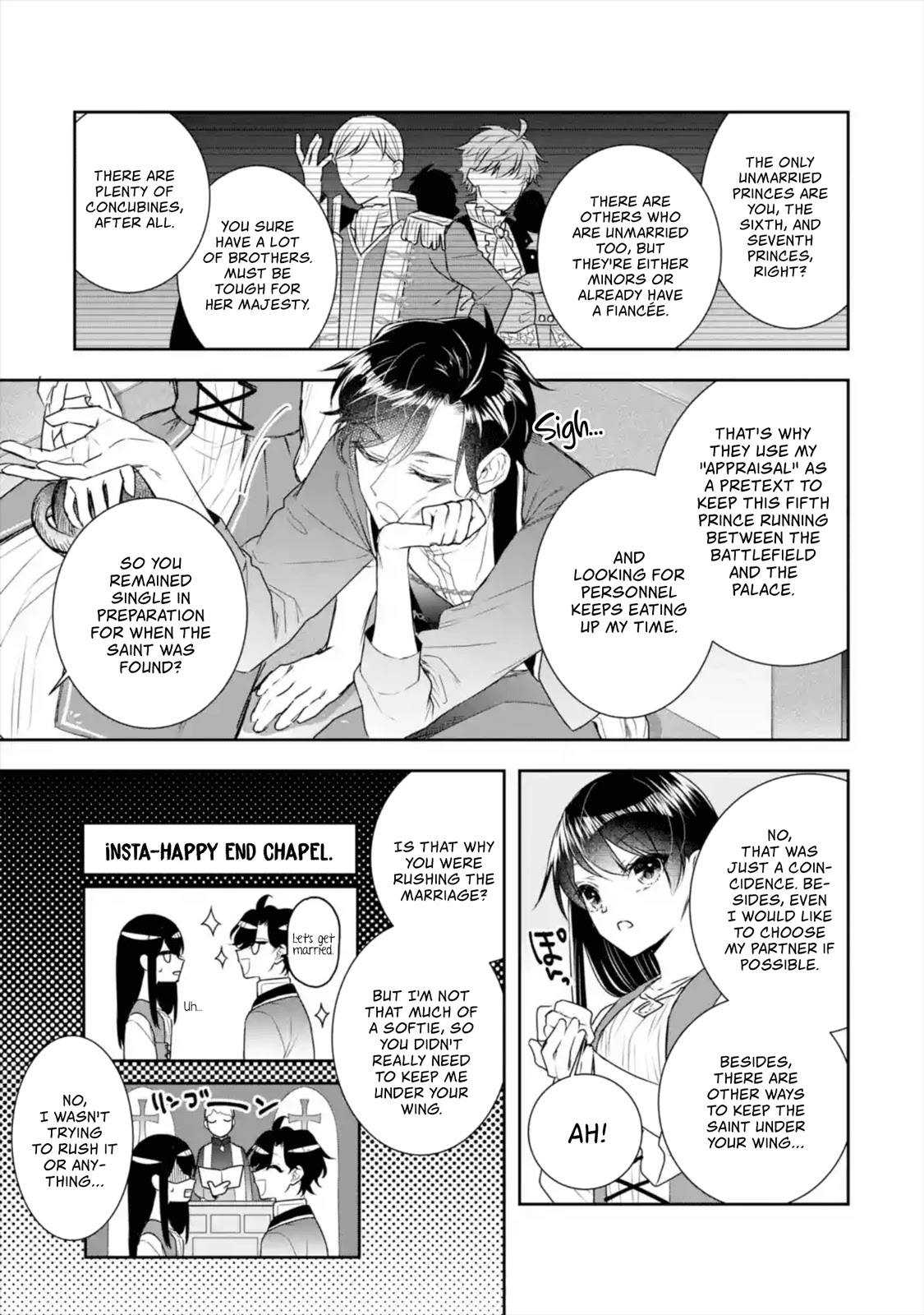 Seijo no Hazu ga, Douyara Nottoraremashita chapter 8 page 16