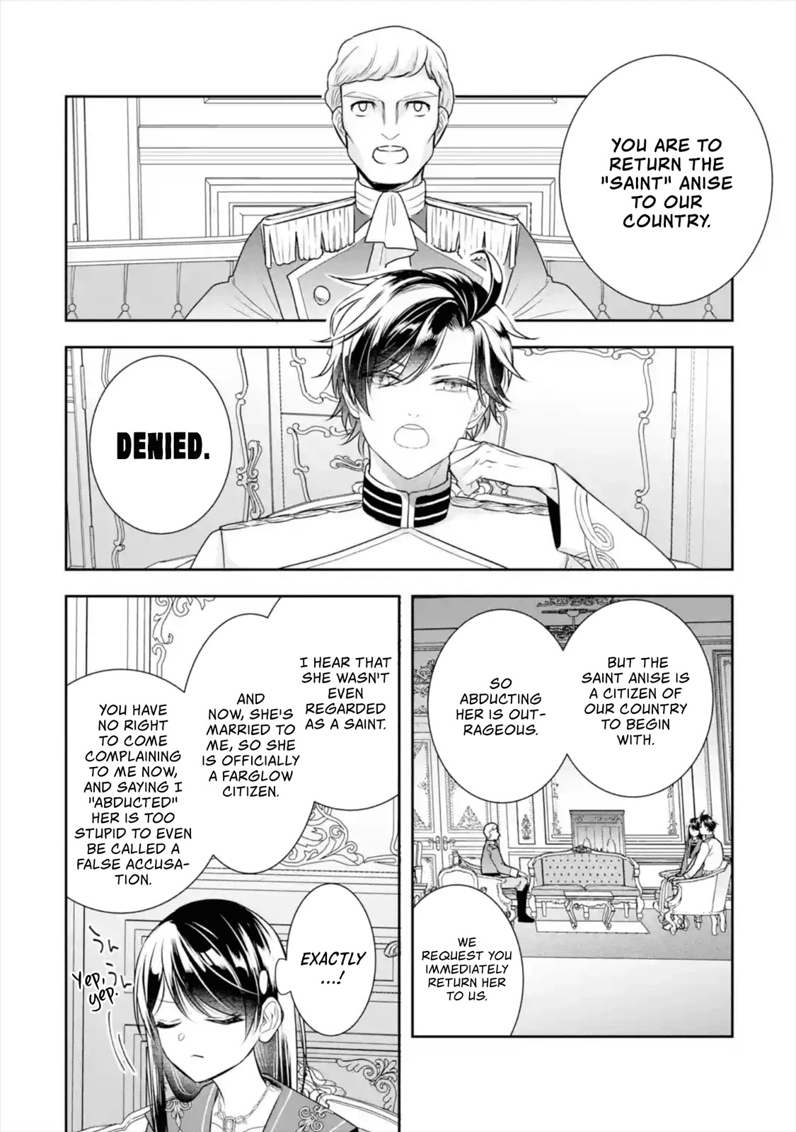 Seijo no Hazu ga, Douyara Nottoraremashita chapter 8 page 27