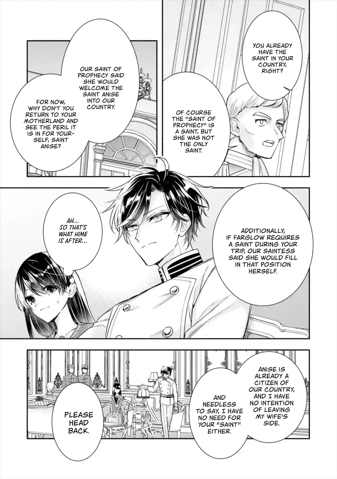 Seijo no Hazu ga, Douyara Nottoraremashita chapter 8 page 28