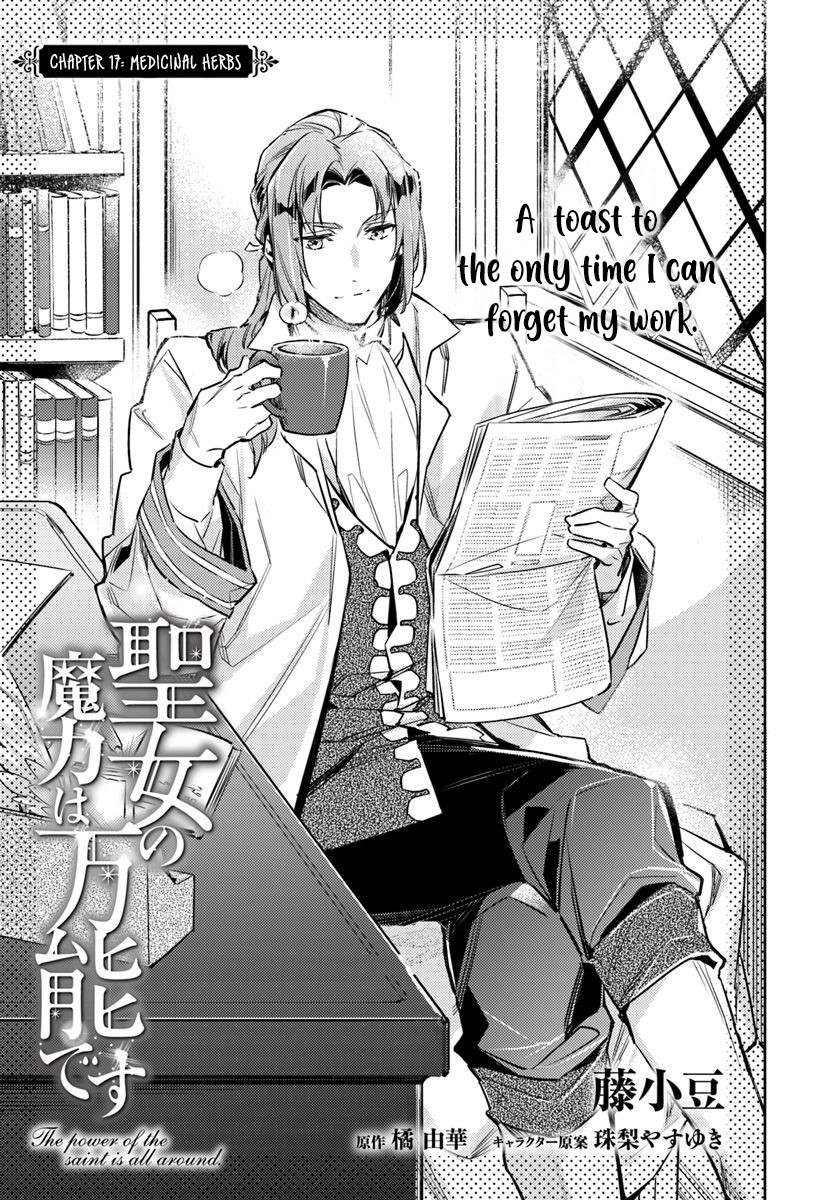 Seijo no Maryoku wa Bannou desu chapter 17.1 page 1