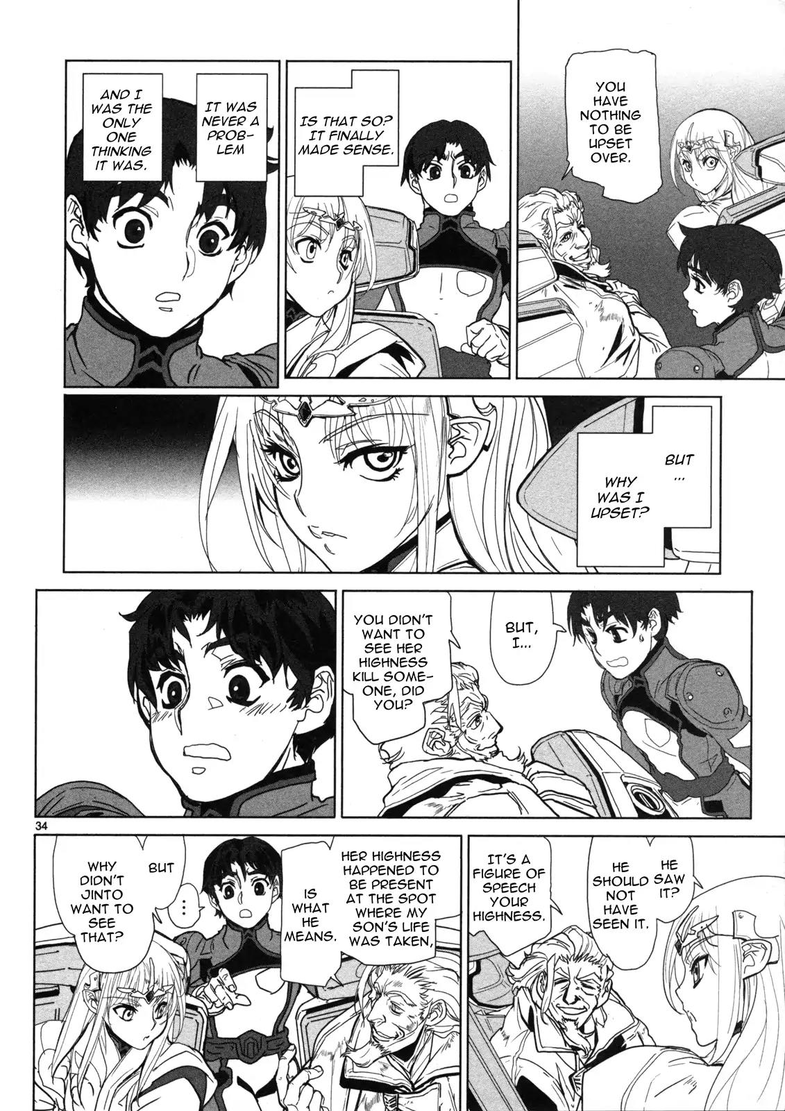 Seikai no Monshou (YONEMURA Kouichirou) chapter 14 page 35