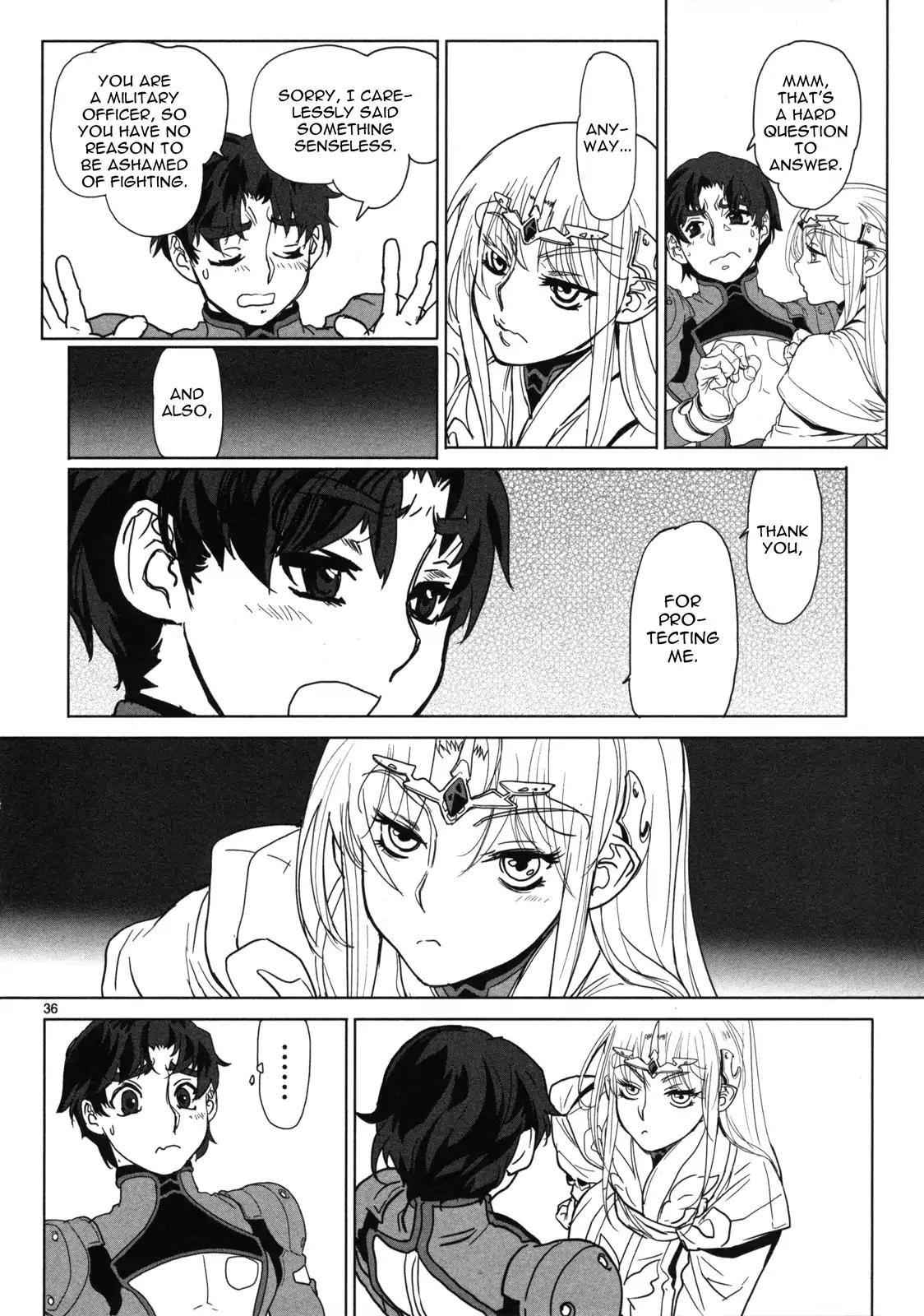 Seikai no Monshou (YONEMURA Kouichirou) chapter 14 page 37