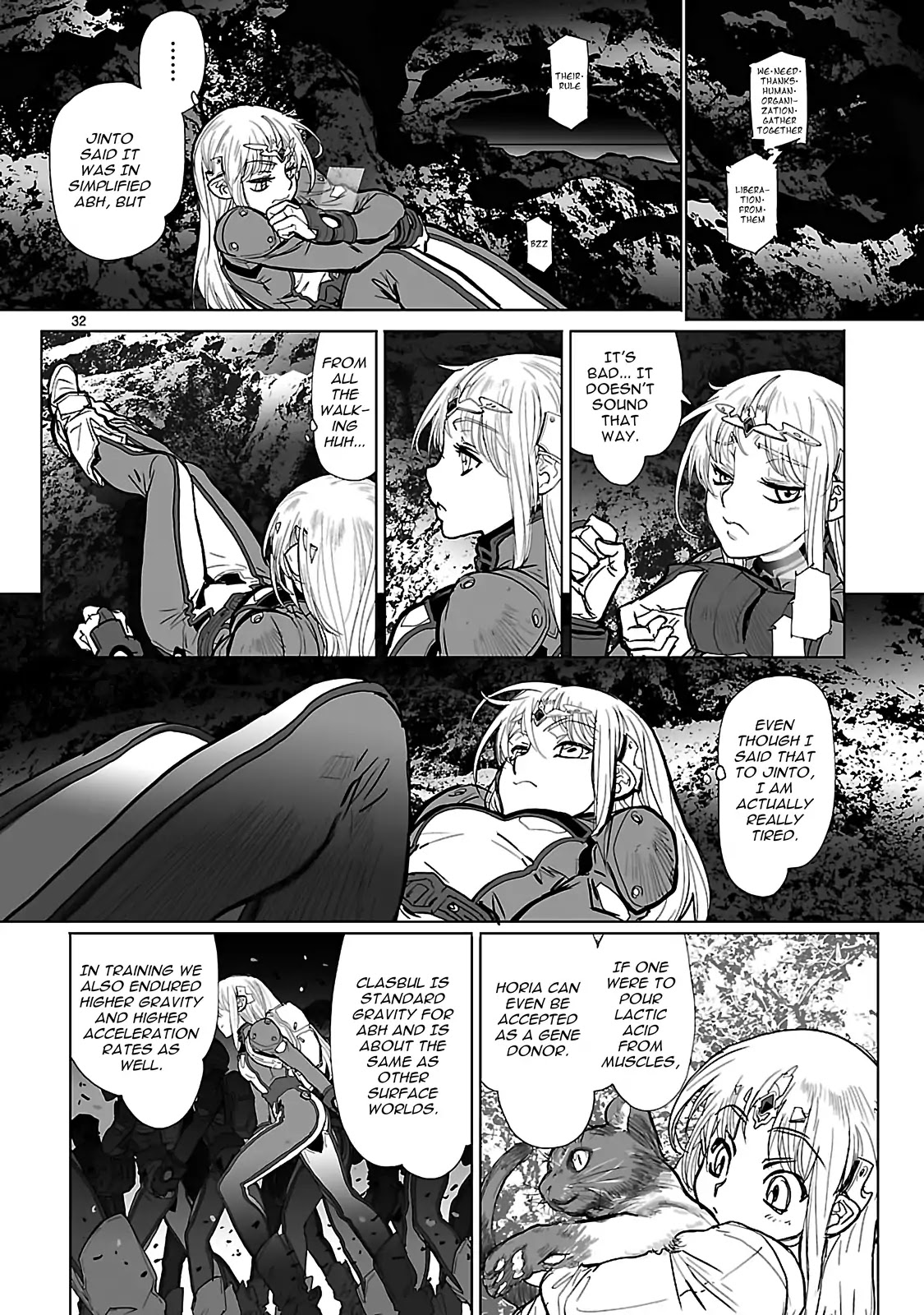 Seikai no Monshou (YONEMURA Kouichirou) chapter 18 page 32