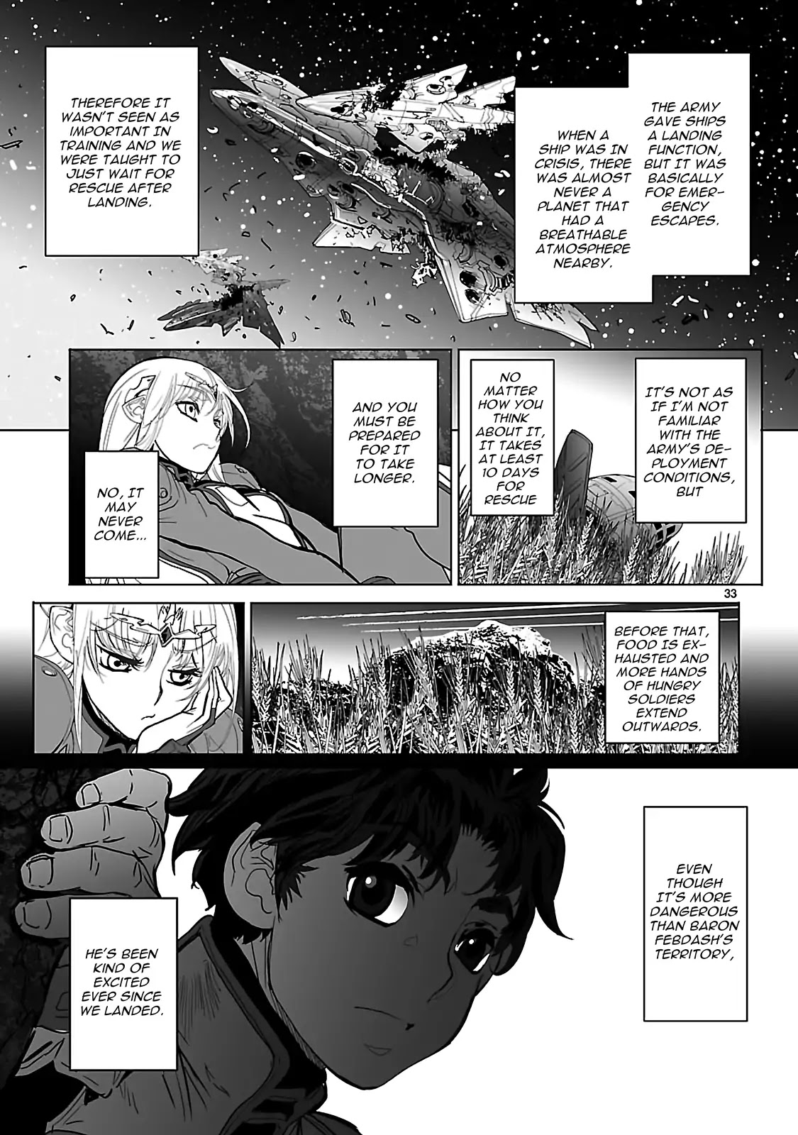 Seikai no Monshou (YONEMURA Kouichirou) chapter 18 page 33