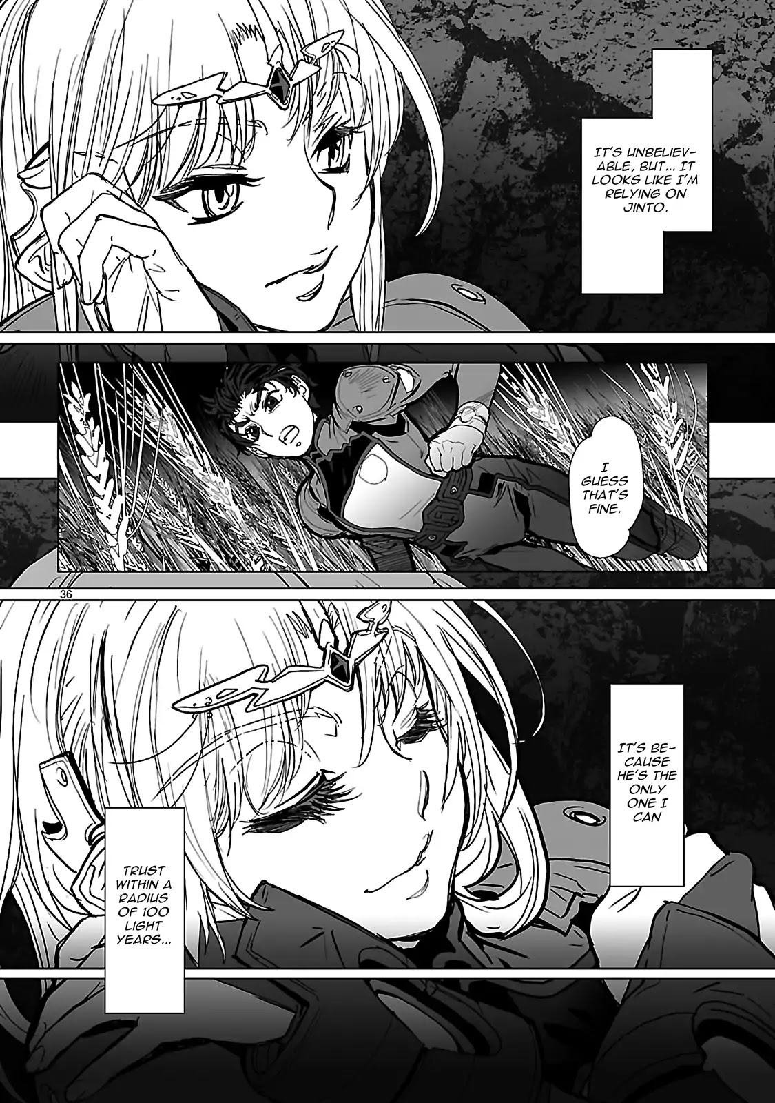 Seikai no Monshou (YONEMURA Kouichirou) chapter 18 page 36