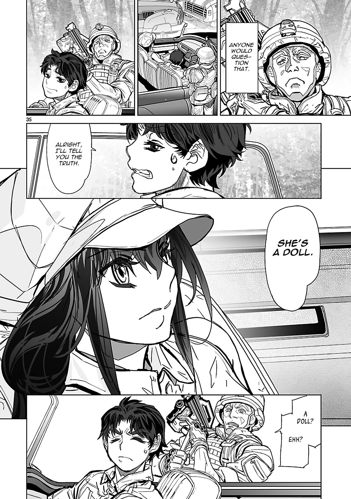 Seikai no Monshou (YONEMURA Kouichirou) chapter 22 page 35