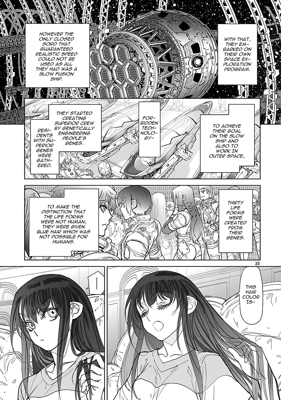 Seikai no Monshou (YONEMURA Kouichirou) chapter 23 page 33