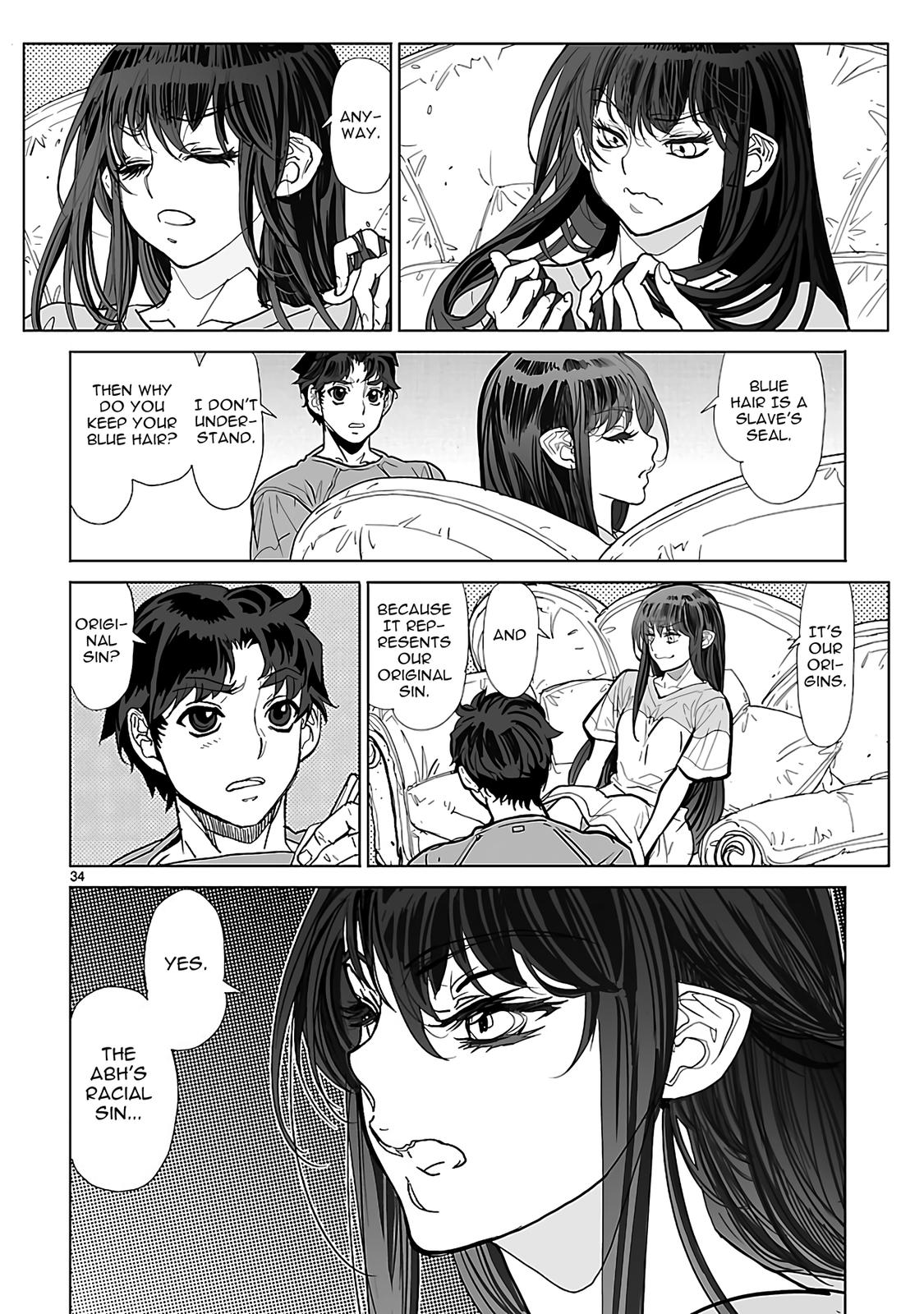 Seikai no Monshou (YONEMURA Kouichirou) chapter 23 page 34