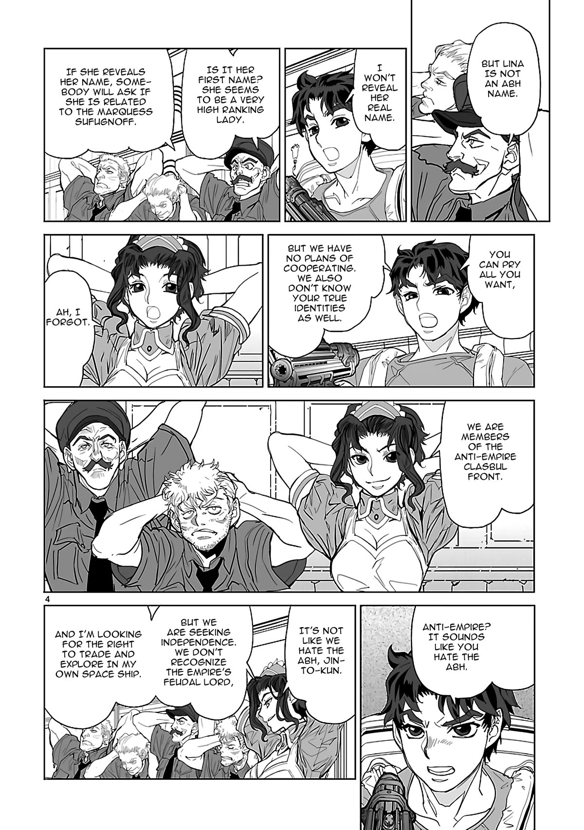 Seikai no Monshou (YONEMURA Kouichirou) chapter 25 page 4