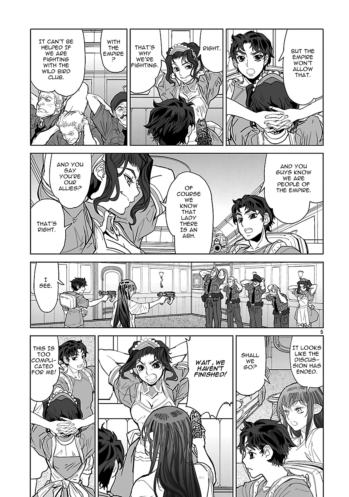 Seikai no Monshou (YONEMURA Kouichirou) chapter 25 page 5