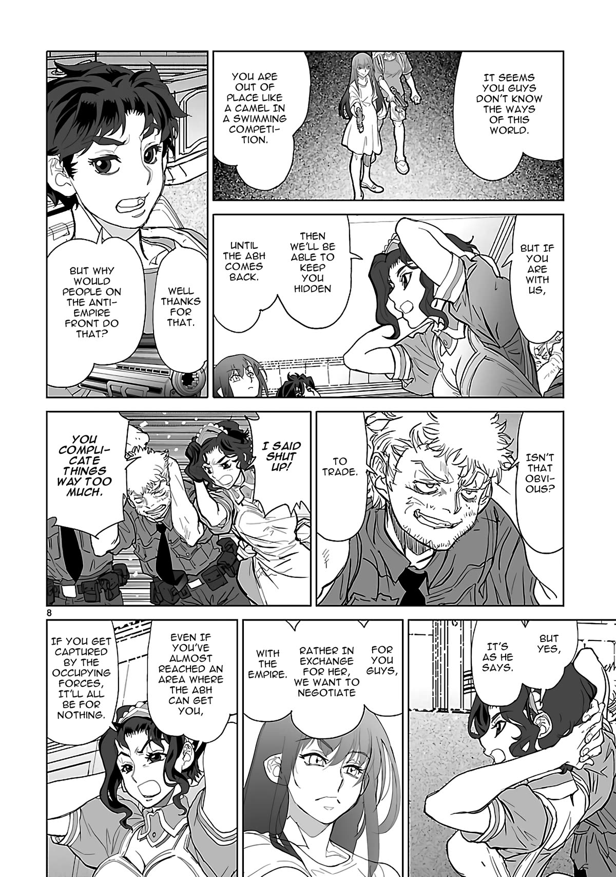 Seikai no Monshou (YONEMURA Kouichirou) chapter 25 page 8