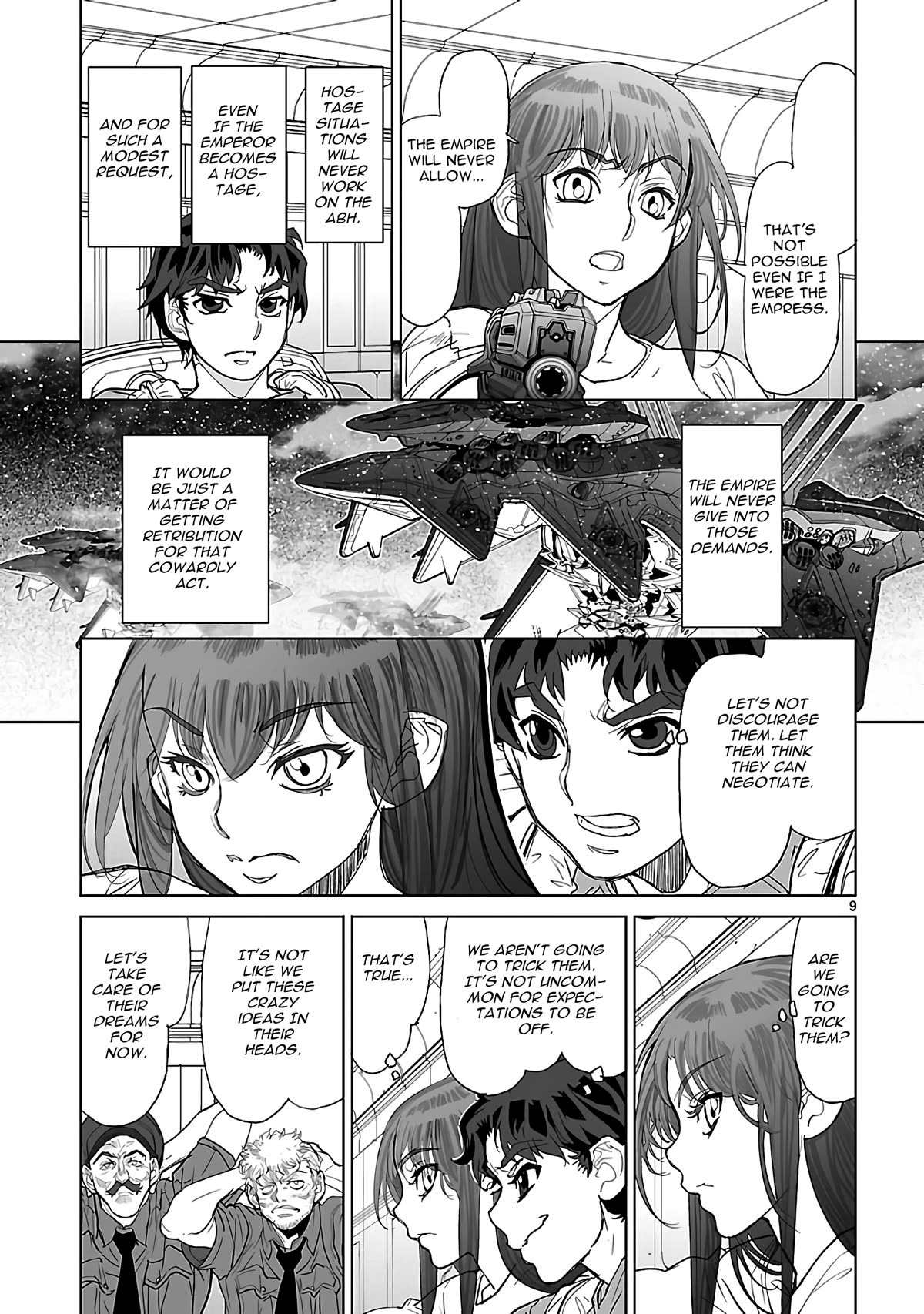 Seikai no Monshou (YONEMURA Kouichirou) chapter 25 page 9