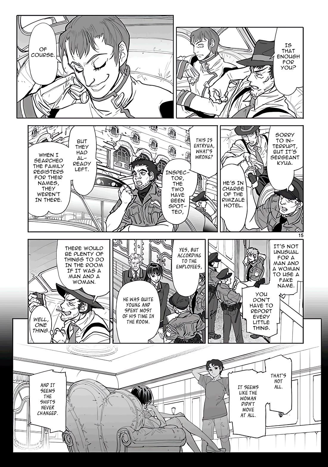 Seikai no Monshou (YONEMURA Kouichirou) chapter 26 page 15