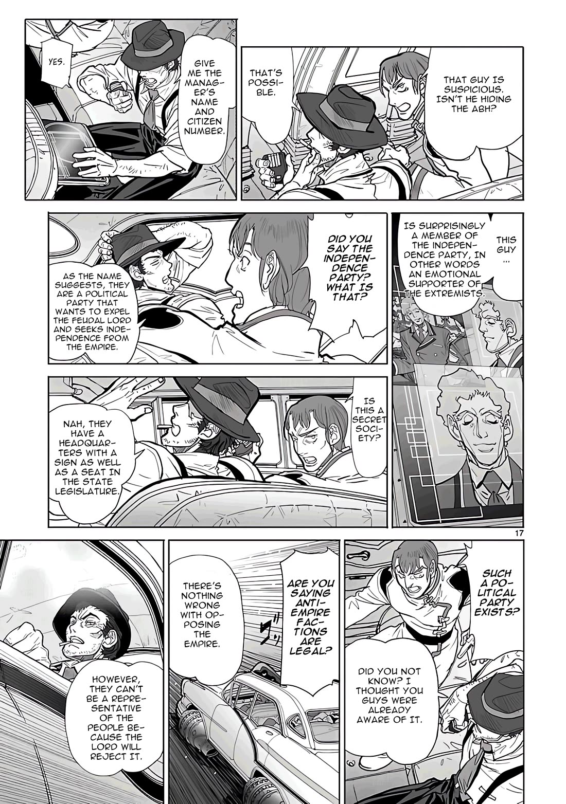 Seikai no Monshou (YONEMURA Kouichirou) chapter 26 page 17