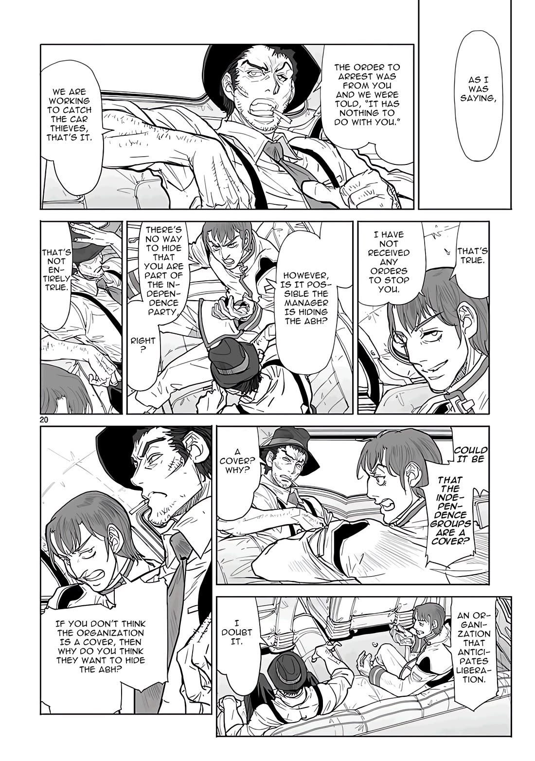 Seikai no Monshou (YONEMURA Kouichirou) chapter 26 page 20