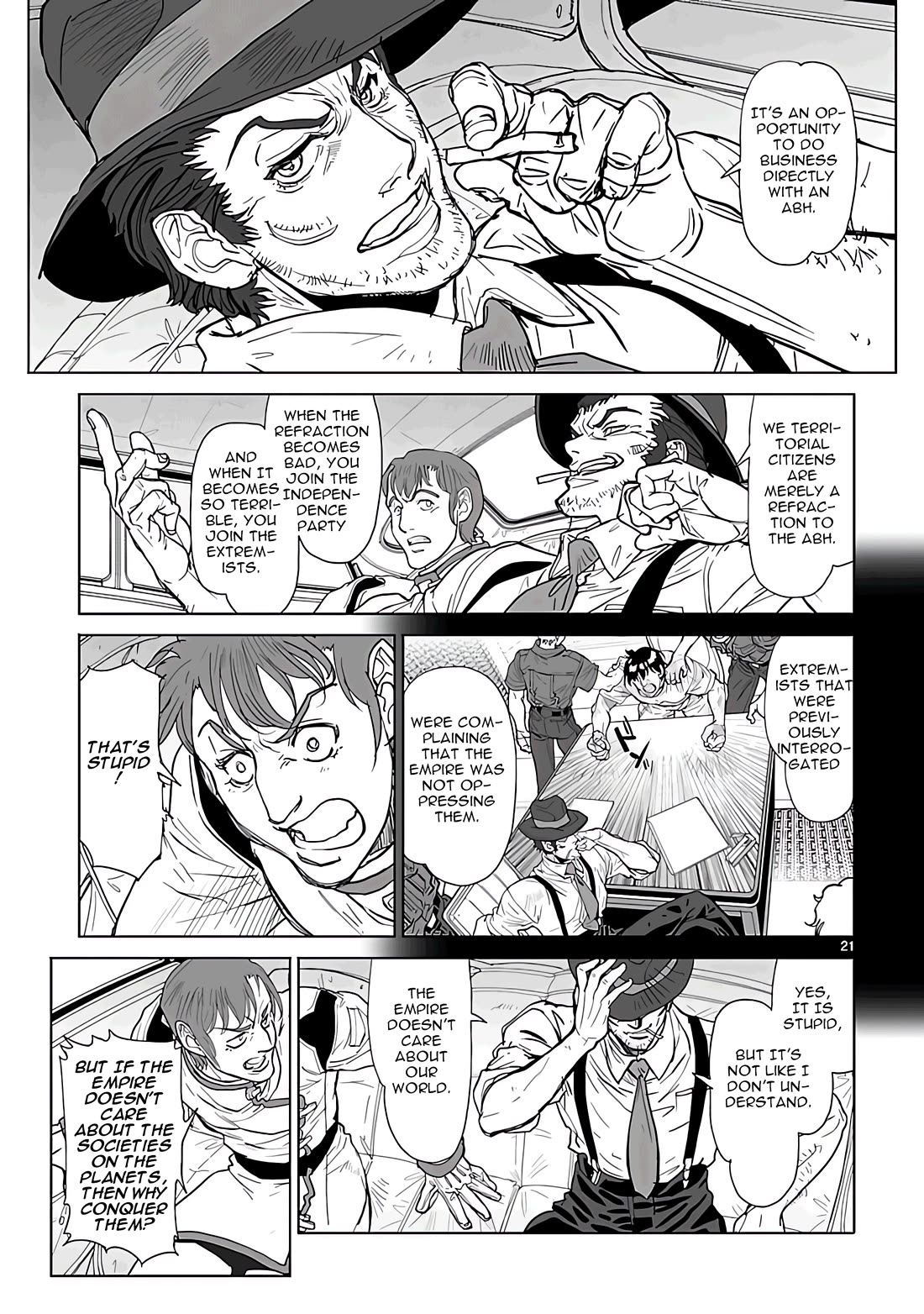 Seikai no Monshou (YONEMURA Kouichirou) chapter 26 page 21