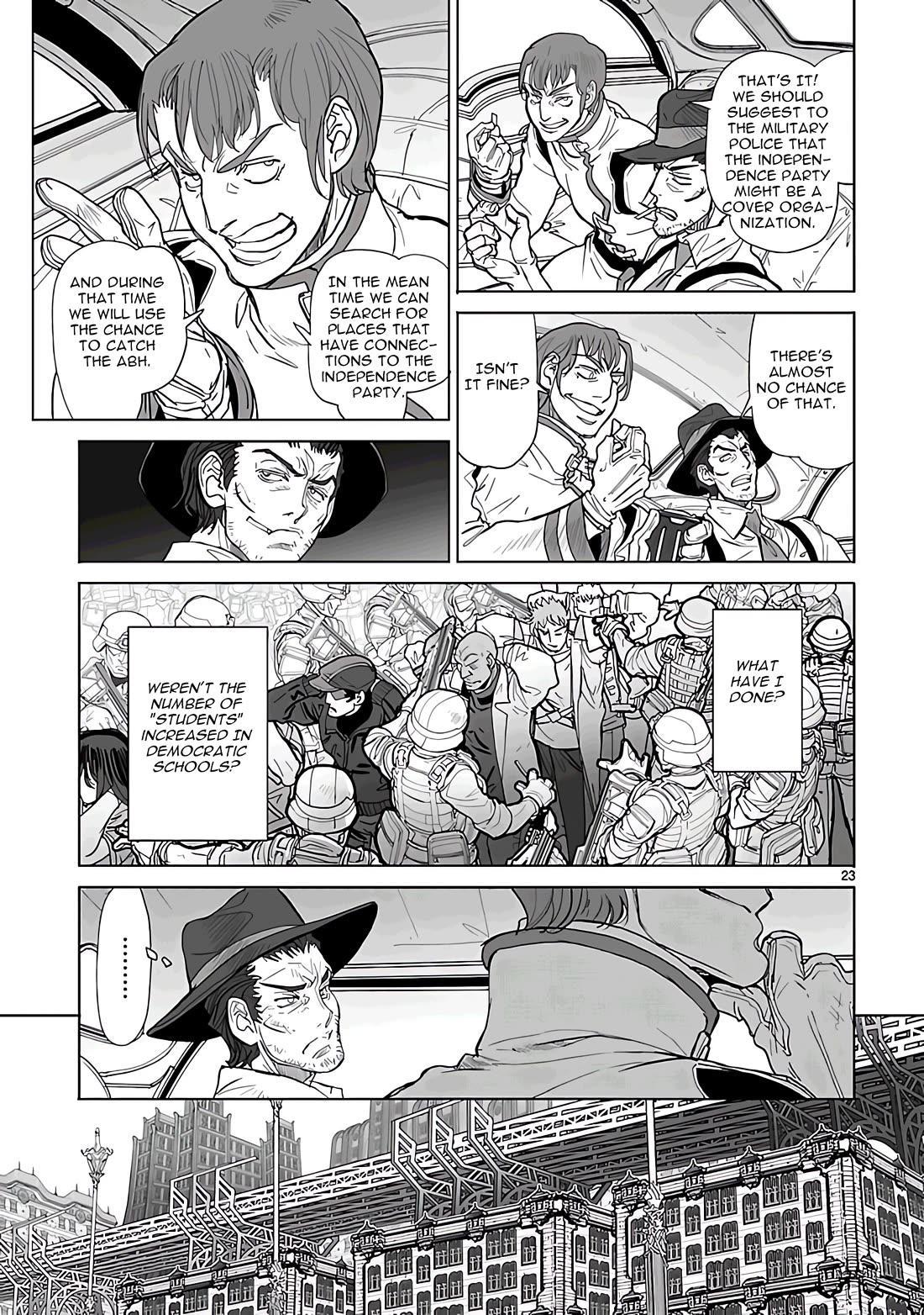 Seikai no Monshou (YONEMURA Kouichirou) chapter 26 page 23