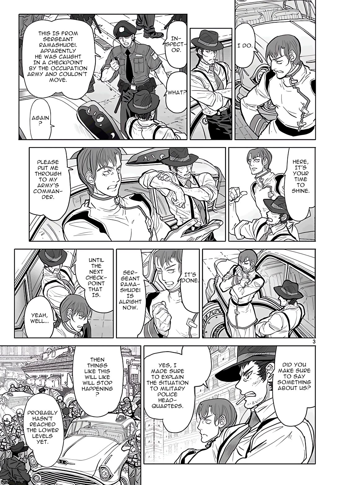 Seikai no Monshou (YONEMURA Kouichirou) chapter 26 page 3