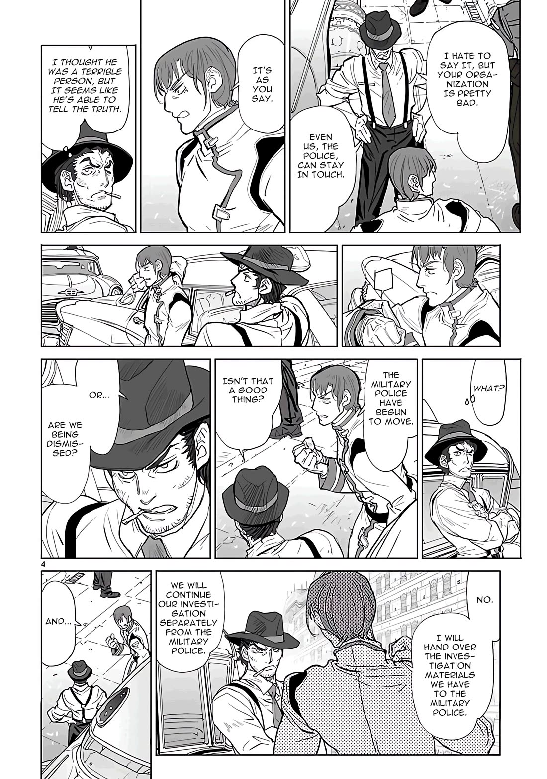 Seikai no Monshou (YONEMURA Kouichirou) chapter 26 page 4