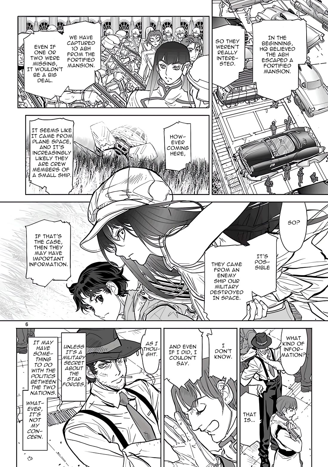 Seikai no Monshou (YONEMURA Kouichirou) chapter 26 page 6