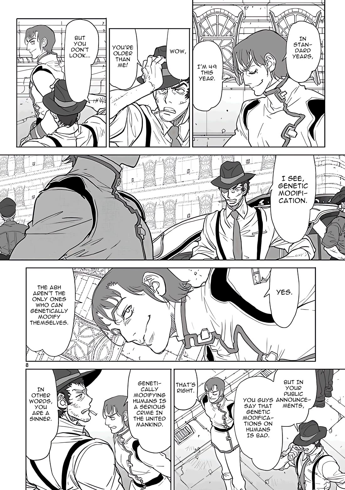 Seikai no Monshou (YONEMURA Kouichirou) chapter 26 page 8