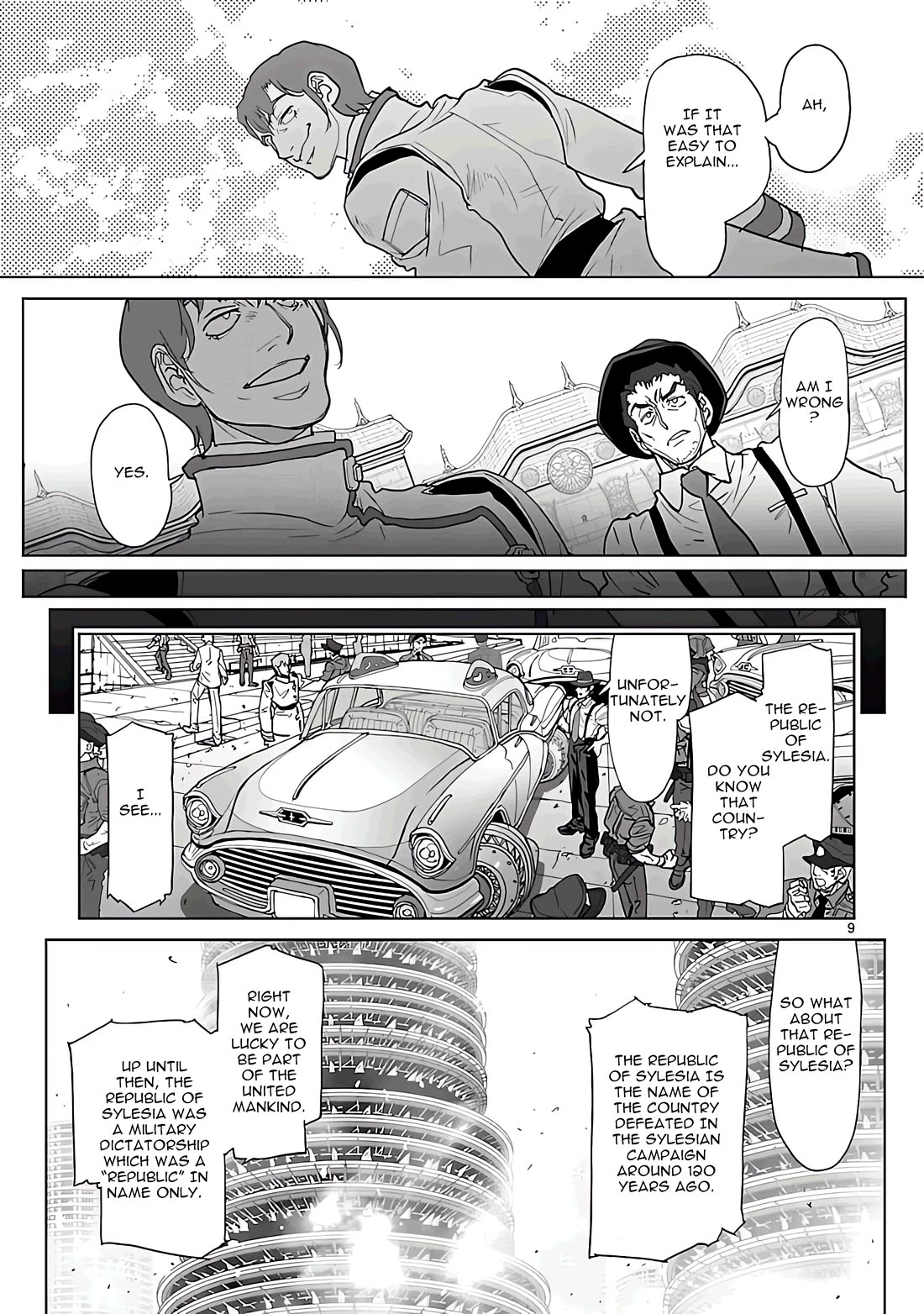 Seikai no Monshou (YONEMURA Kouichirou) chapter 26 page 9