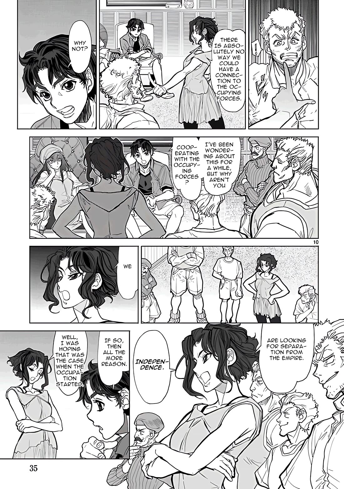 Seikai no Monshou (YONEMURA Kouichirou) chapter 27 page 10