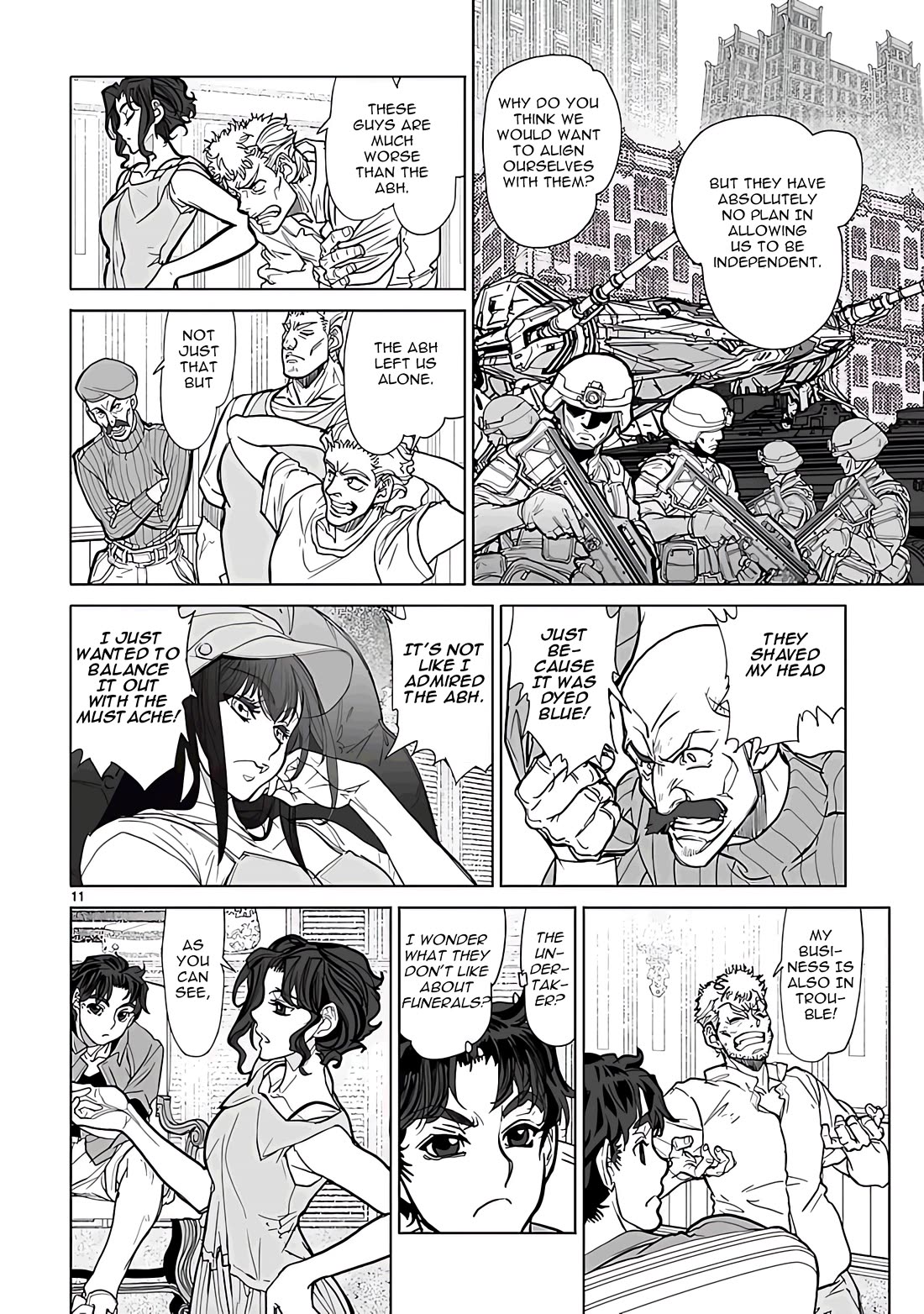 Seikai no Monshou (YONEMURA Kouichirou) chapter 27 page 11