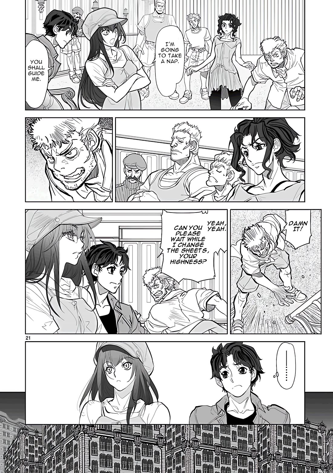 Seikai no Monshou (YONEMURA Kouichirou) chapter 27 page 21