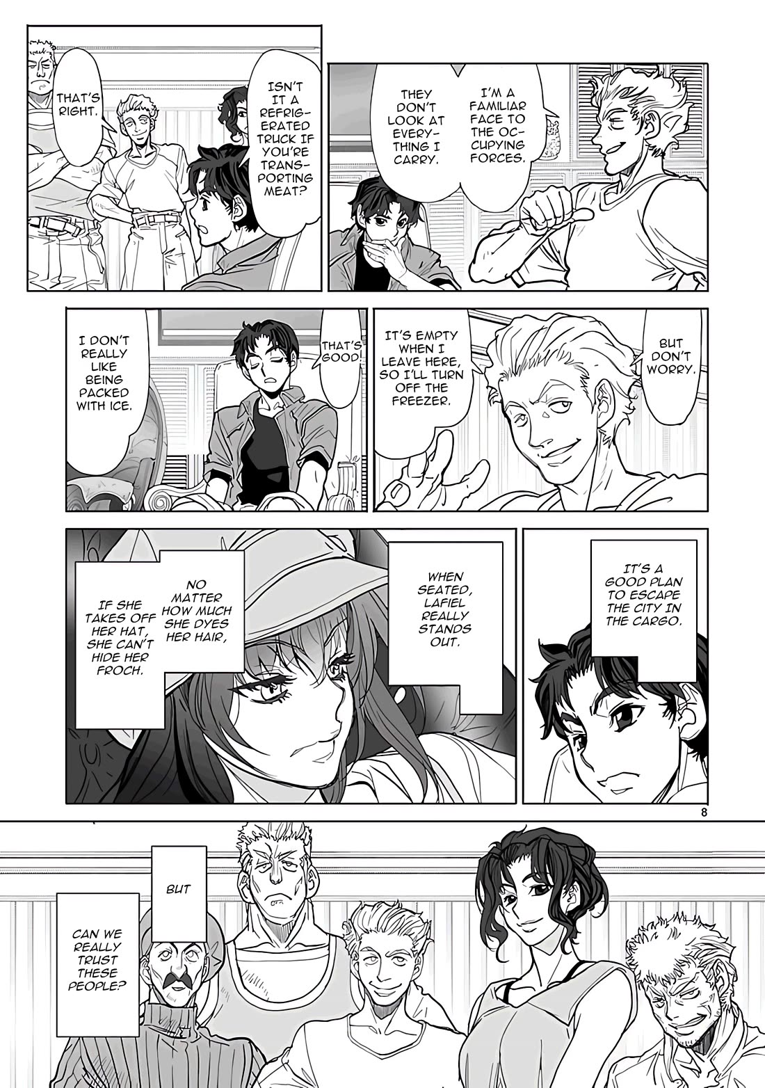 Seikai no Monshou (YONEMURA Kouichirou) chapter 27 page 8