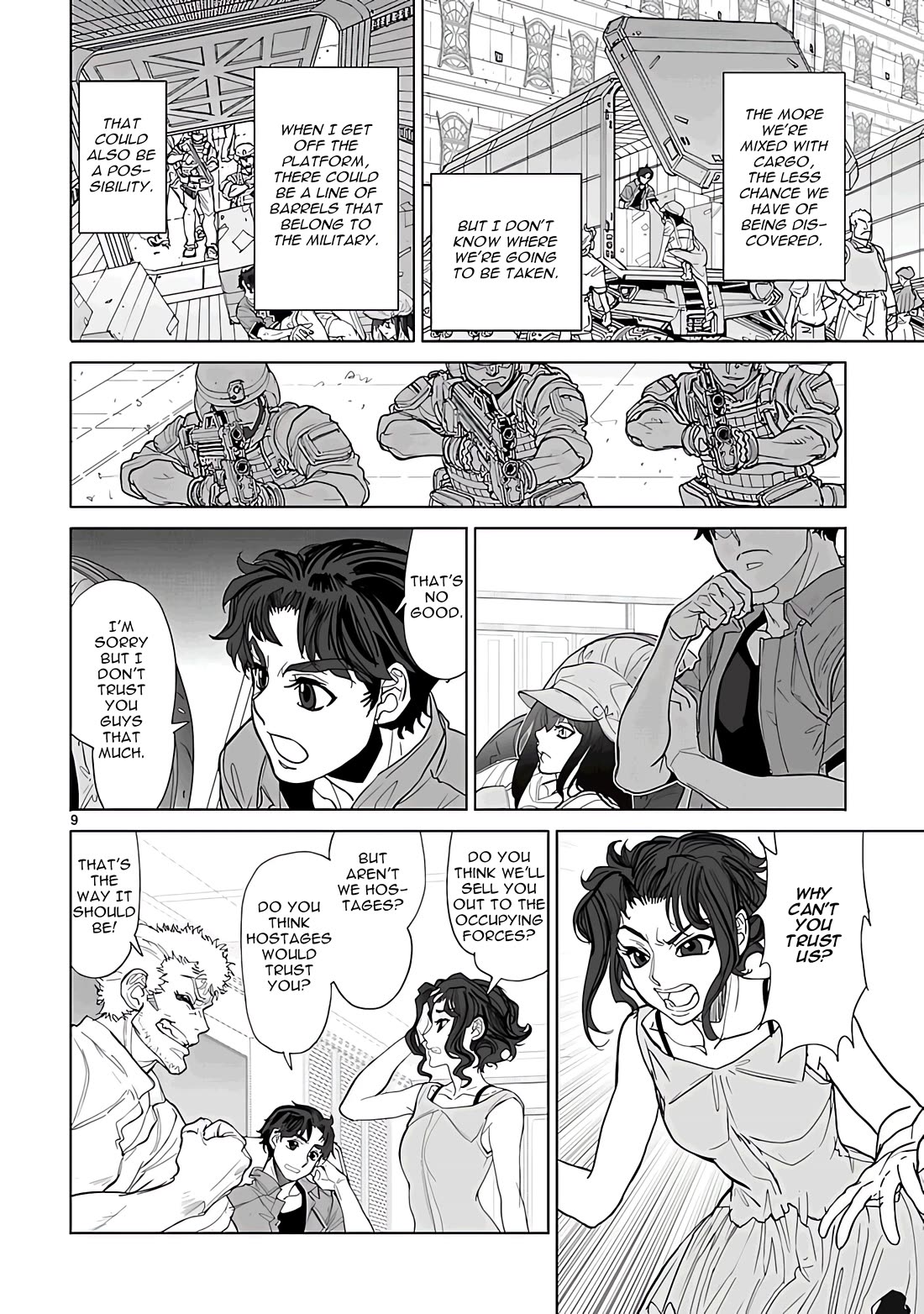 Seikai no Monshou (YONEMURA Kouichirou) chapter 27 page 9