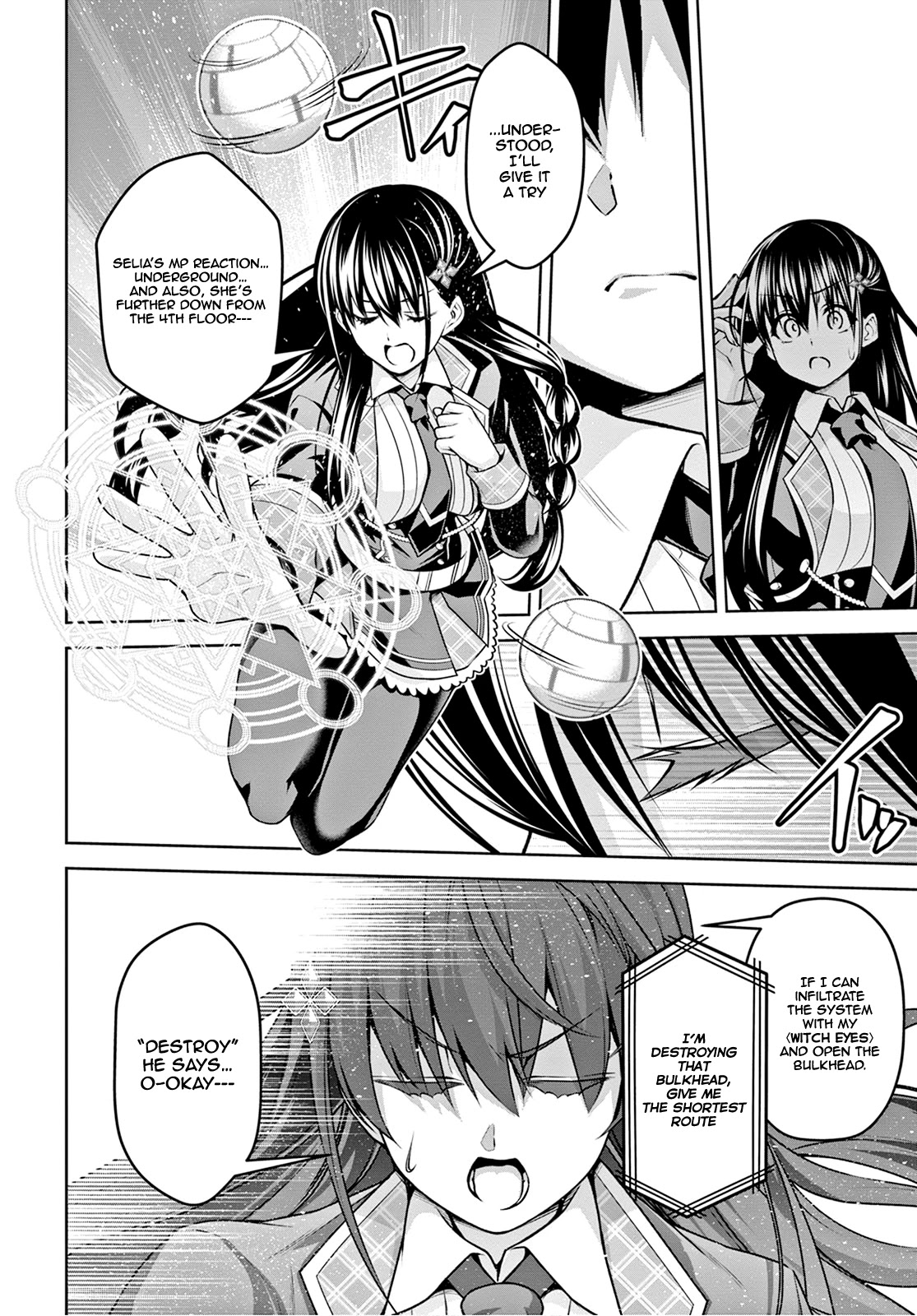 Seiken Gakuin no Maken Tsukai chapter 10 page 9