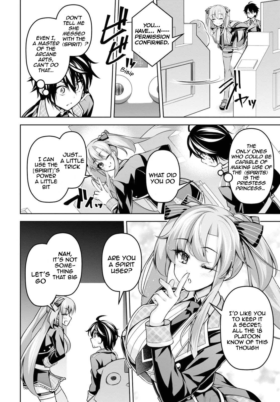 Seiken Gakuin no Maken Tsukai chapter 12 page 19