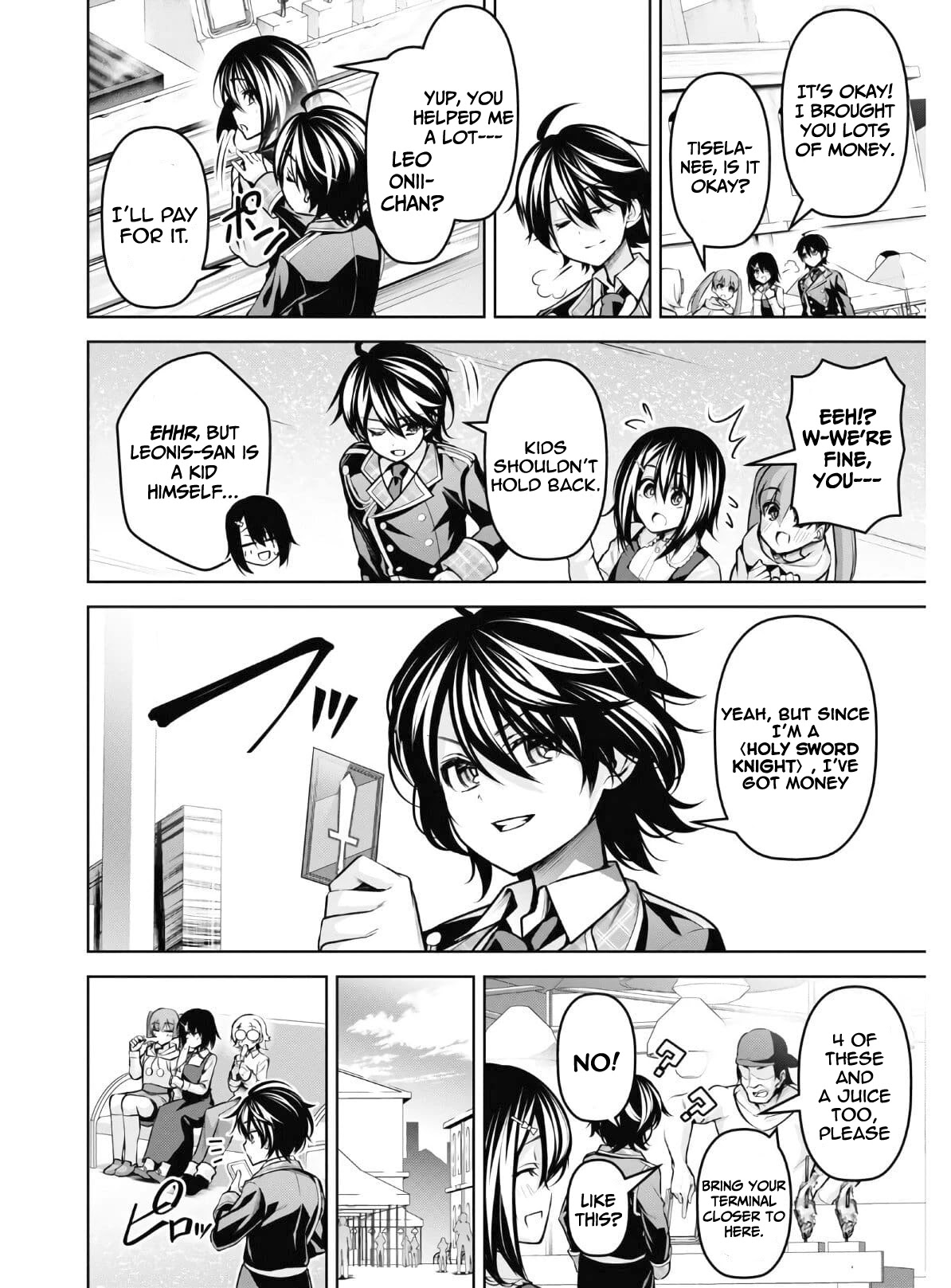 Seiken Gakuin no Maken Tsukai chapter 13 page 13