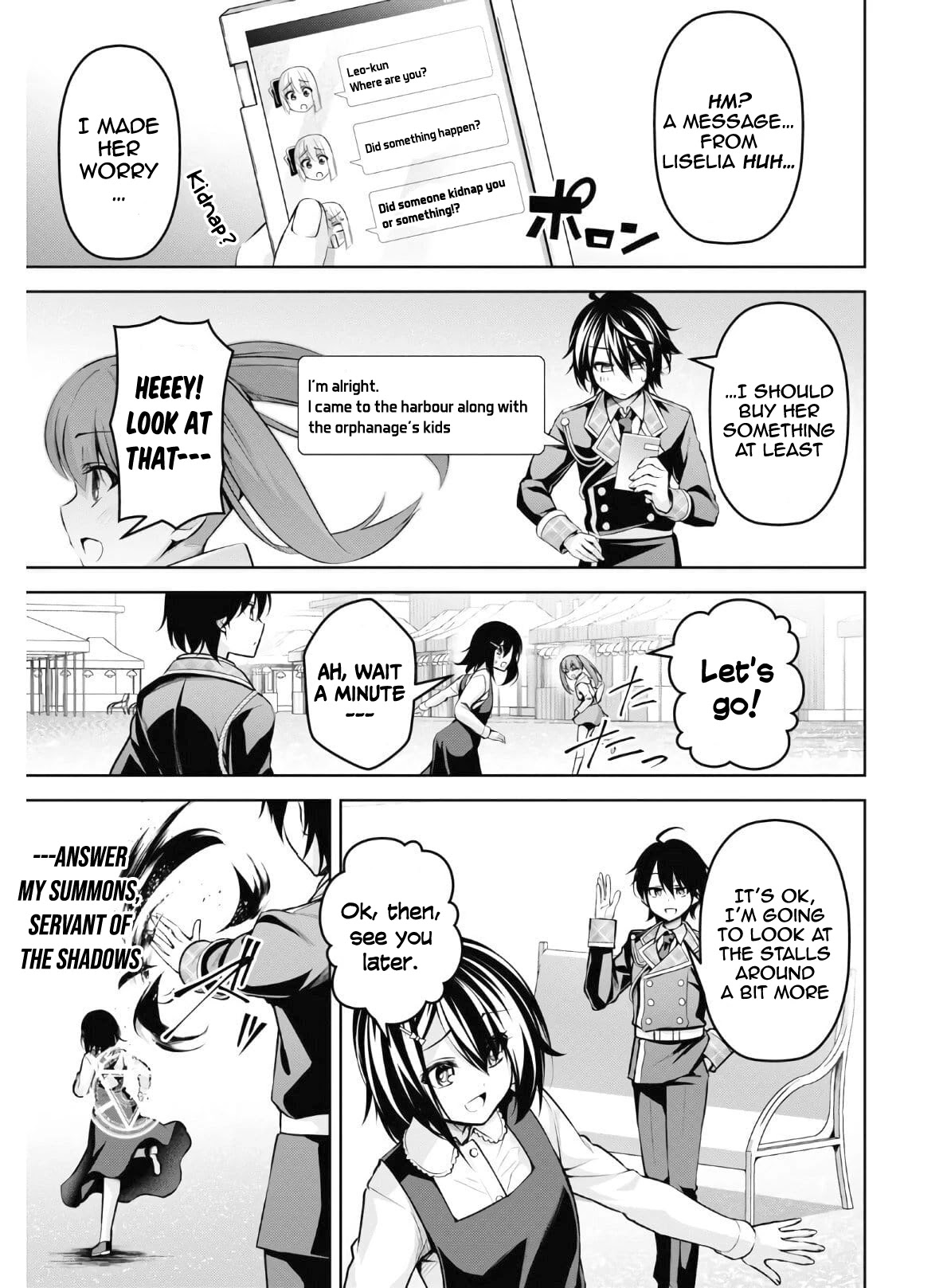 Seiken Gakuin no Maken Tsukai chapter 13 page 14