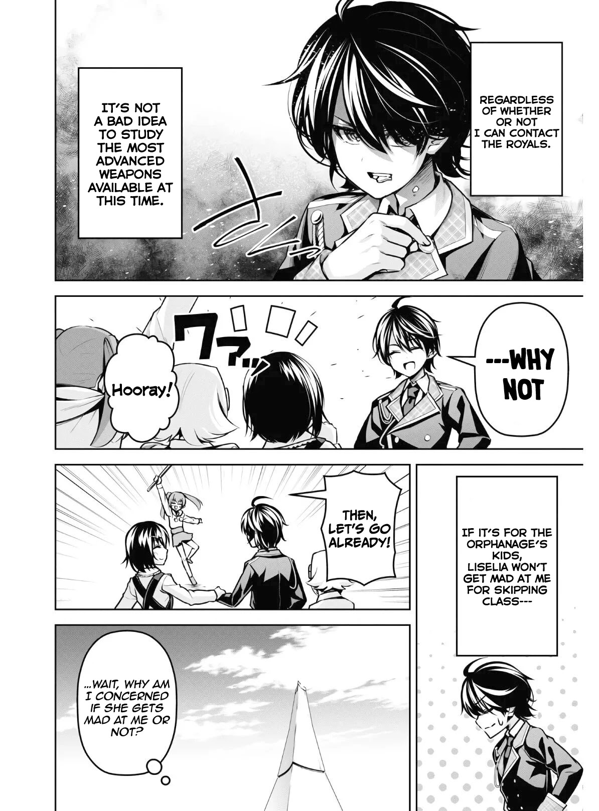 Seiken Gakuin no Maken Tsukai chapter 13 page 7