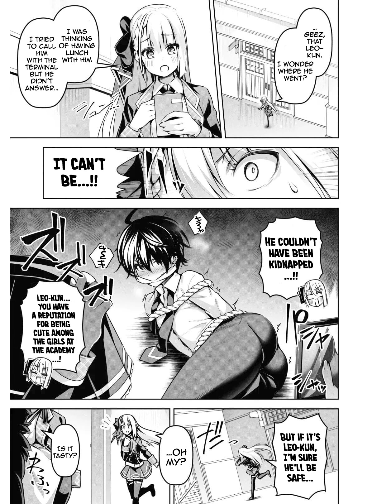 Seiken Gakuin no Maken Tsukai chapter 13 page 8