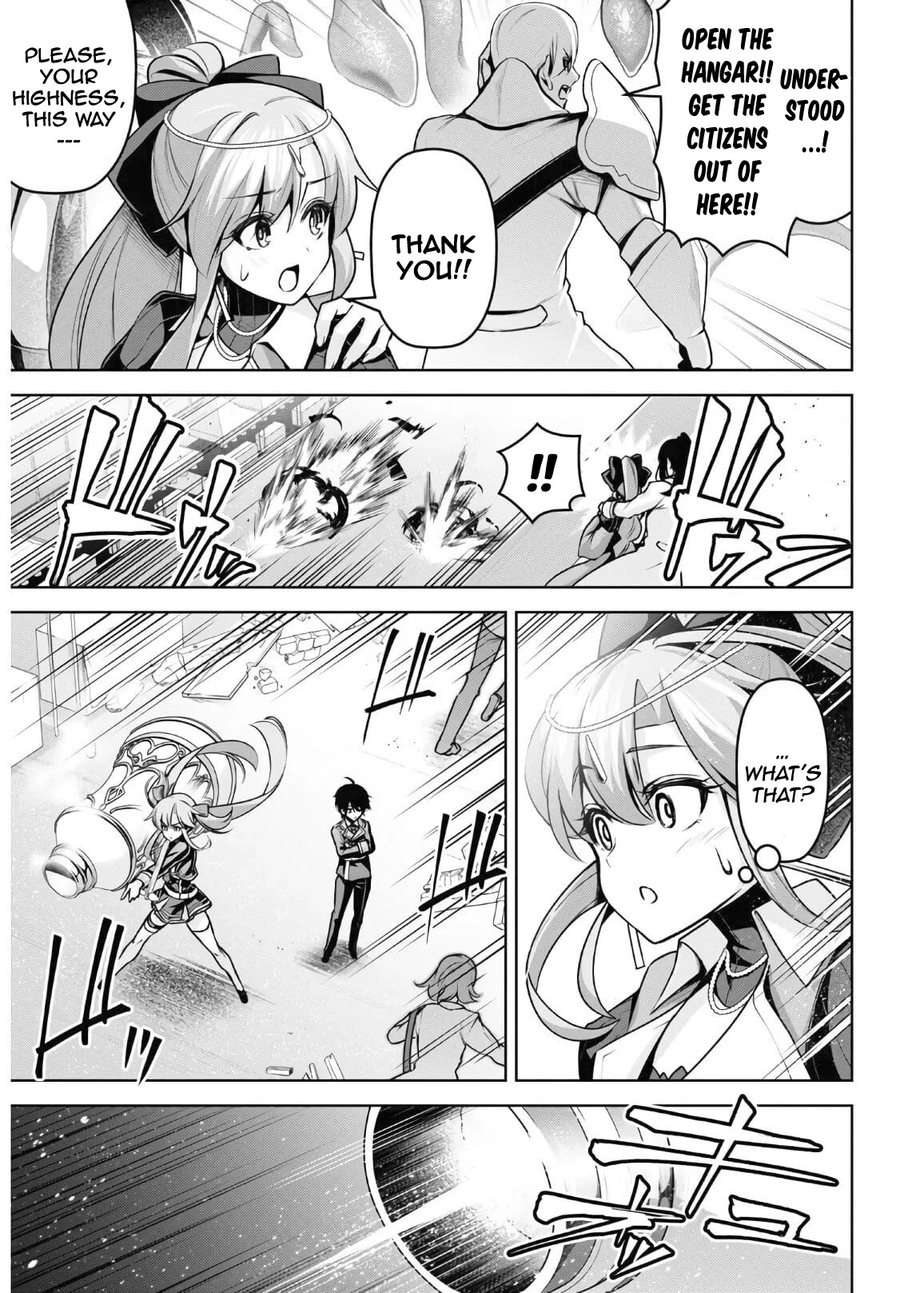 Seiken Gakuin no Maken Tsukai chapter 14 page 4