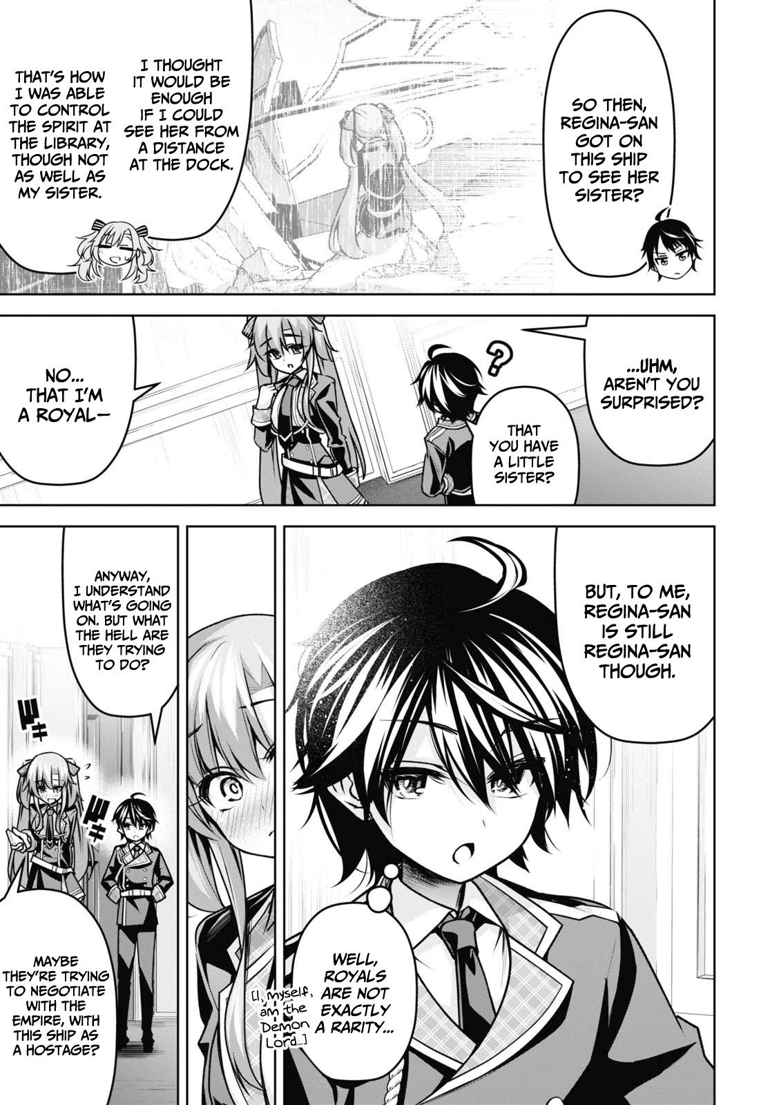 Seiken Gakuin no Maken Tsukai chapter 18 page 21