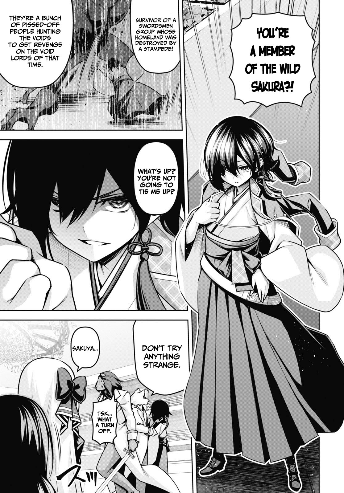 Seiken Gakuin no Maken Tsukai chapter 18 page 5