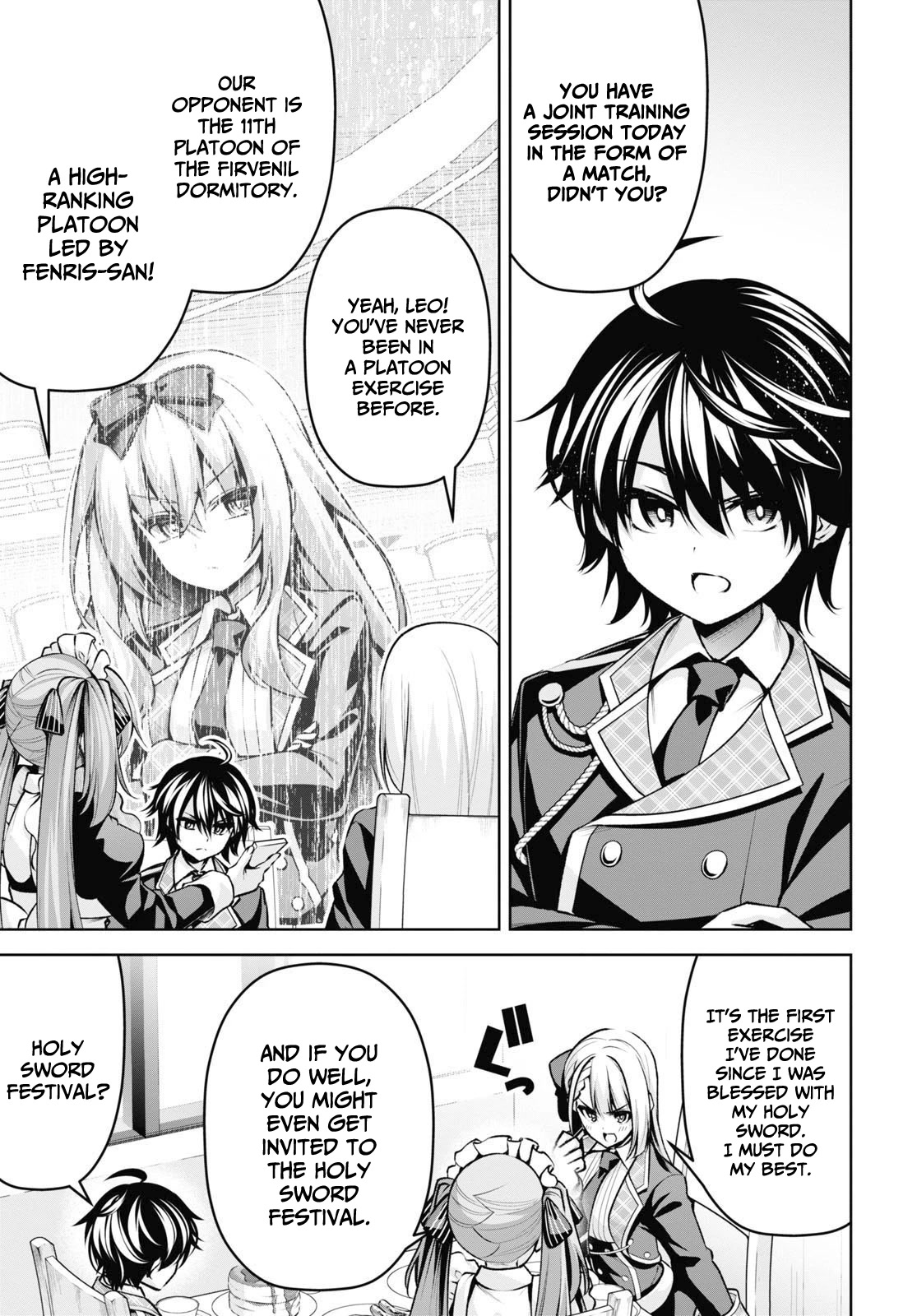 Seiken Gakuin no Maken Tsukai chapter 21 page 18