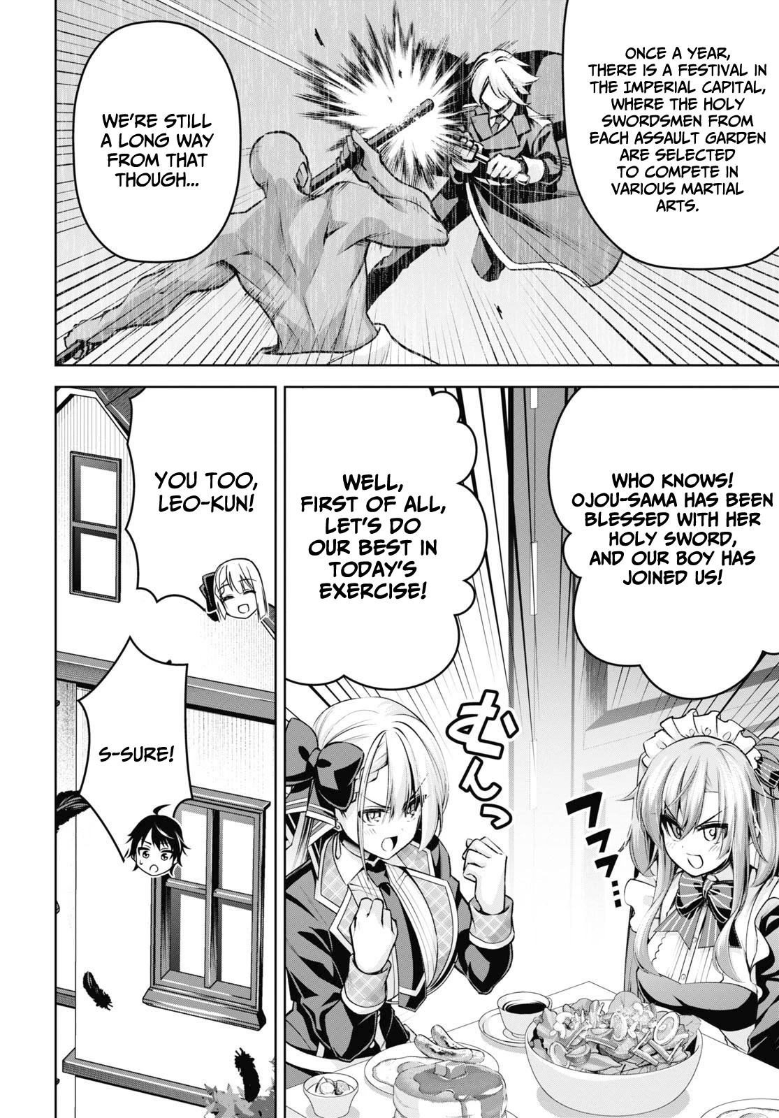 Seiken Gakuin no Maken Tsukai chapter 21 page 19